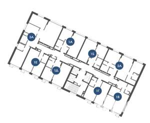 2-к квартира, вторичка, 67м2, 3/23 этаж