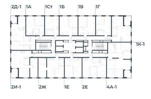 1-к квартира, вторичка, 37м2, 27/30 этаж
