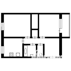 2-к квартира, вторичка, 53м2, 6/10 этаж