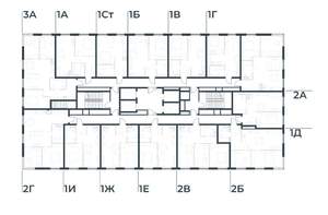 1-к квартира, вторичка, 45м2, 4/30 этаж