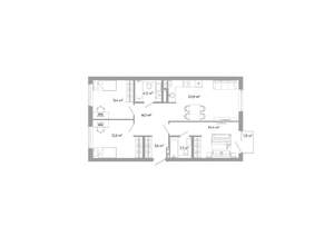 3-к квартира, вторичка, 80м2, 4/25 этаж