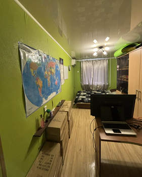 2-к квартира, вторичка, 43м2, 3/3 этаж