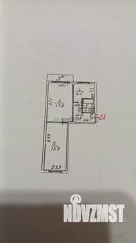 2-к квартира, вторичка, 46м2, 2/5 этаж