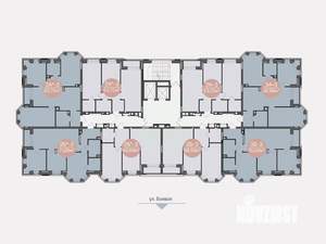 3-к квартира, строящийся дом, 71м2, 3/14 этаж